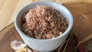 Рецепт розово-красной соли чили своими руками