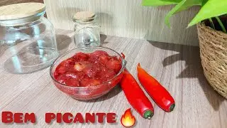 COMO FAZER GELEIA DE MORANGO COM PIMENTA: PICANTE E IRRESISTIVEL!