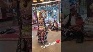 Visiting Delhi Haat❤️INA✌️#enjoy #haat_bazar #delhi #show #visiting #time