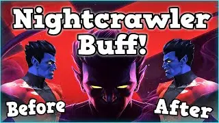Nightcrawler Buff Details! What's Changing? | Marvel Contest of Champions
