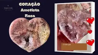 CORACAO AMETISTA ROSA