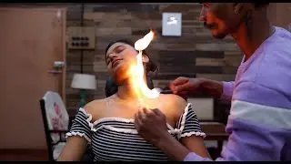 Master Cracker Ear Cleaning and Face Massage ASMR | Indian Massage