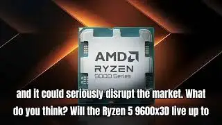 Ryzen 5 9600X3D: Budget Gaming SAVIOR?! #AMDRyzen
