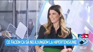 Sfat de Sănătate. Ce trebuie să facem pentru o tensiune sănătoasă. Dieta, un factor extrem de
