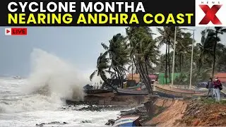 Cyclone Montha Near Andhra Coast LIVE: IMD Warns of Heavy Rain in Puducherry, Tamil Nadu | NewsX