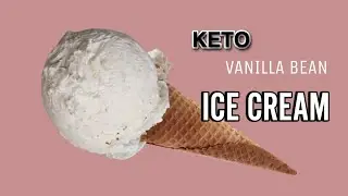 Keto Vanilla Ice Cream | Ice cream without ice cream machine | LOW CARB KETO Ice Cream Recipe #keto