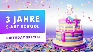3 Jahre S-Art School | SPECIAL & Verlosung