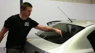 Automotive One Piece Dry Shrink - Applying Window Tint Film