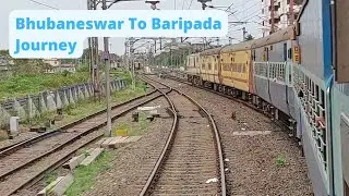 Journey in Bhubaneswar- Bangriposi SF Express || The WAP7 Show #12892 (Part-1) #baripada