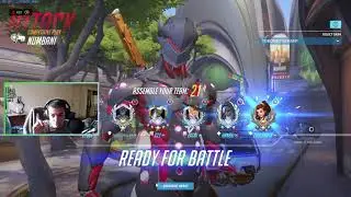 TOP 150 HIGH SR GENJI GAMEPLAY | X22ow Overwatch Gameplay