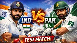 IND Vs PAK | TEST MATCH | FIRST INNING | PART 1 | 