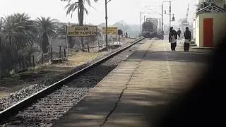 Jharsuguda-Rourkela MEMU arriving at Panposh Station