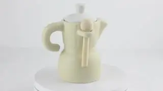 Bomboniere Moka Zuccheriere con Testo e Cuoricino in Porcellana ☕🤍 | Idea Elegante per Matrimonio