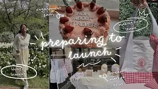 My first Vendor market experience + Launching my handmade business| ✨A Small Business Journey Ep.003