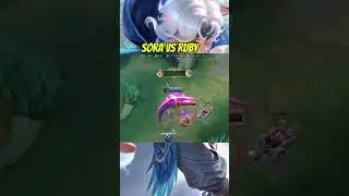 sora vs ruby #shorts #mobilelegends #mlbbxspongebob #fypシ #viral #soratiktok