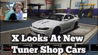 X Looks At New Tuner Shop Cars | No-Pixel 3.1