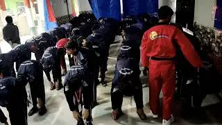 PT exercise in school 🏫🎒#rohit modern public school #school 