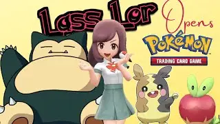 Lass Lor adds Snorlax & Friends cards to her Pokemon collection!