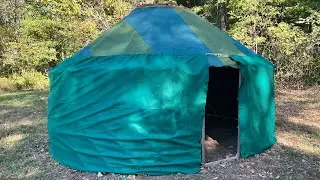 Building a Traditional Yurt: Felt Insulation