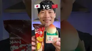 Мороженое из сладкого картофеля 🇯🇵 против мороженого из персика 🇨🇳