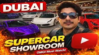 DUBAI SUPER CARS! 🔥 Full Showroom Walkthrough (Hindi Vlog) | Amazing vlog must watch guys #vlog