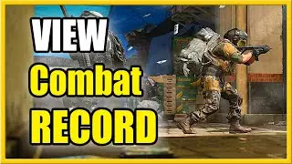 How to VIEW STATS & Combat Records in Modern Warfare 2 (Best Tutorial)