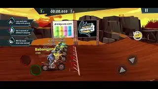 motor cross jumping keren dan memenangkan juara 1 babangjono memang jago balap level 1
