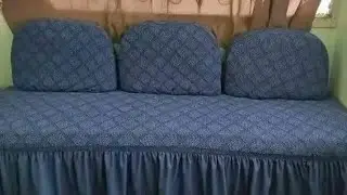 طريقه قص فرش كنب بلدى بقماش الجكار وكمان هنعرف ازى ناخد المقاسات للكنبه