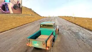 Fallout Vault-Tec's Ford 100 - Forza Horizon 4 | Logitech G29 Steering Wheel Gameplay