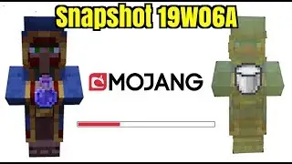 1.14 Minecraft Snapshot (19w06a) | Invisible Wanders, Nerfed Falling Sand, and Faster Loading!