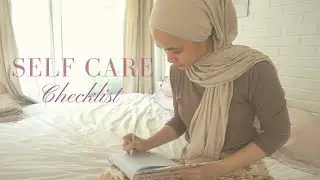 SELF CARE CHECKLIST, ROUTINE, VLOG