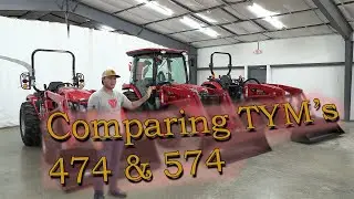 Comparing TYM's 474 & 574 (494+5835)