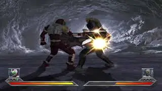 Kamen Rider Blade (PS2) Garren vs Bat Undead