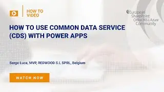 How To use Common Data Service (CDS) with Power Apps