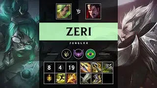Zeri Jungle vs Darius - BR Master Patch 25.04