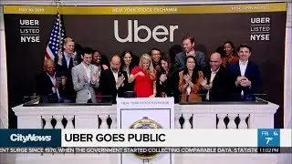 Uber goes public amid driver strikes