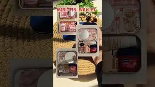 Let's make a Tin wallet | Mini makeup box #youtubeshorts #shorts #diy