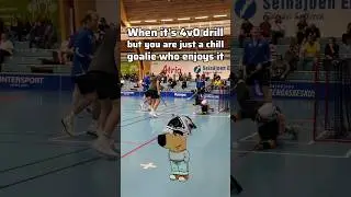 Chill goalie fr #floorball #innebandy #salibandy #unihockey #florbal #florbols #saalihoki