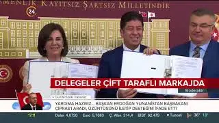 Delegeler &ccedil;ift taraflı markajda