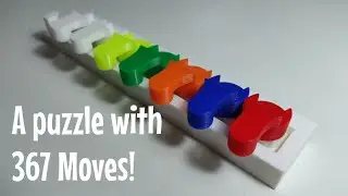Free The Elephants! | Crazy Elephant Dance Puzzle (based on a Markus G&ouml;tz design)