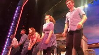 Jeremy Jordan’s last Waitress curtain call