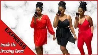 Express Valentine&rsquo;s Day Haul I Curvy Try On I Inside The Dressing Room