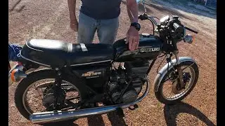 1976 Suzuki GT 185. A Blast From The Past