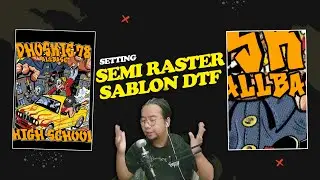 CARA SETTING SEMI RASTER SABLON DTF | RUMAH FROZTERZ SCREENPRINTING #sablondtf #settingdtf