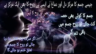 Chati hiss or rooh ka apas ma kya taluq ha | Rooh or Ruhaniyat ka safar by Muhammad Ali