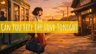 Can You Feel the Love Tonight (Elton John) | Intimate Candlelight AI Version |🕯️