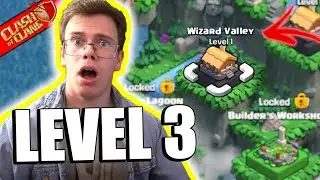 Capital Hall Level 3 and Wizard Valley! Clan Capital Clash of Clans