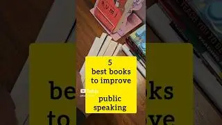 Best books to improve Public speaking #ytshorts