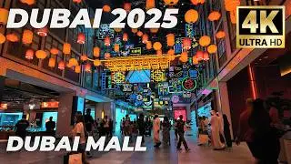 Dubai [4K] City Center, Dubai Mall Walking Tour  - Hidden Gems 2025 🇦🇪