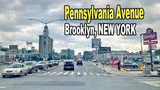 Driving on Pennsylvania Avenue, Brooklyn, NY